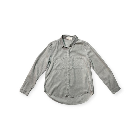 Cloth & Stone Chambray Long Sleeve Button Down - Picture 5 of 7